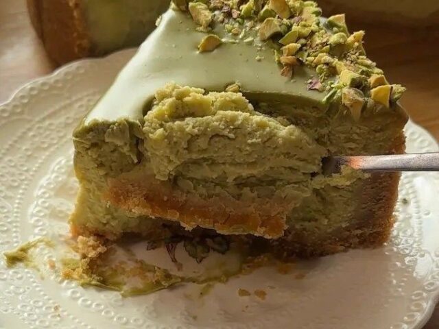 A Symphony of Nutty Elegance with Pistachio Cake