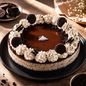 Oreo Cheesecake Eggless (1 KG)
